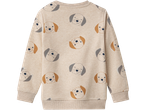 Camisola de criança com estampa de cães