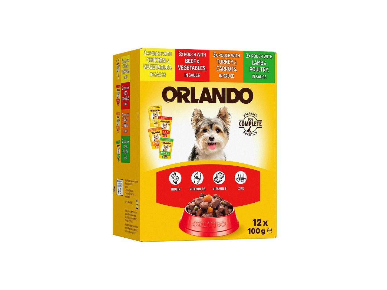 Orlando kutyaeledel kisállatoknak.
