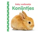 Baby voelboekje met een schattig konijntje op de voorkant.