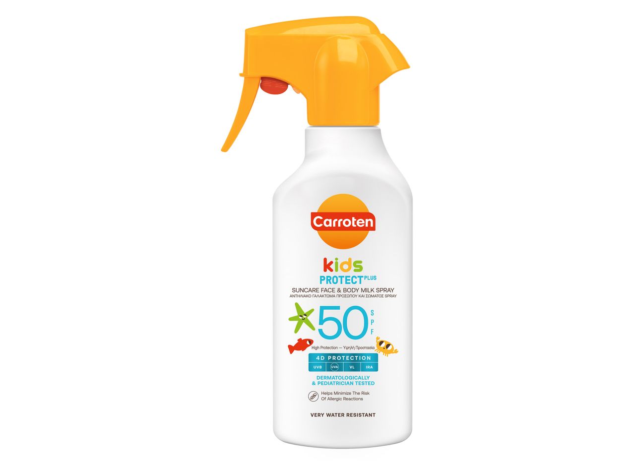 Carroten Αντηλιακό γαλάκτωμα σε σπρέι για παιδιά SPF50