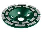 PARKSIDE® PDST 125 teemantlihvketas, roheline, valgete segmentidega.