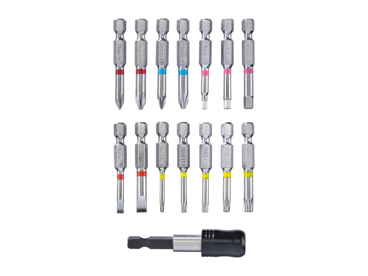 Parkside Bit Set - 15 Piece Set