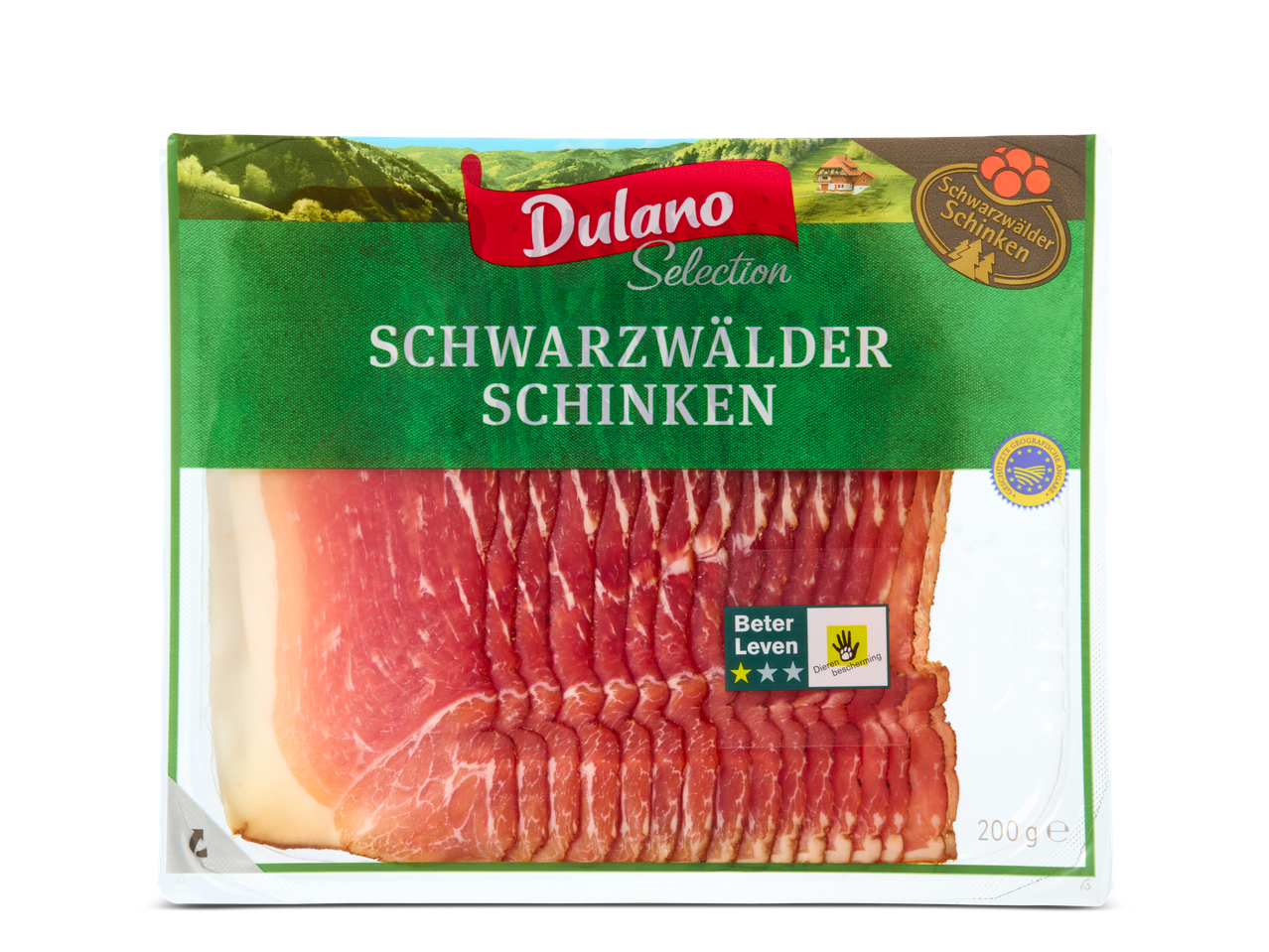 Dulano Selection ham: plakken ham.