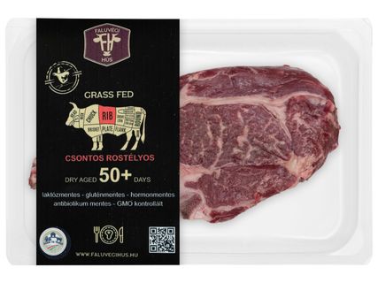 Érlelt marha csontos rostélyos steak