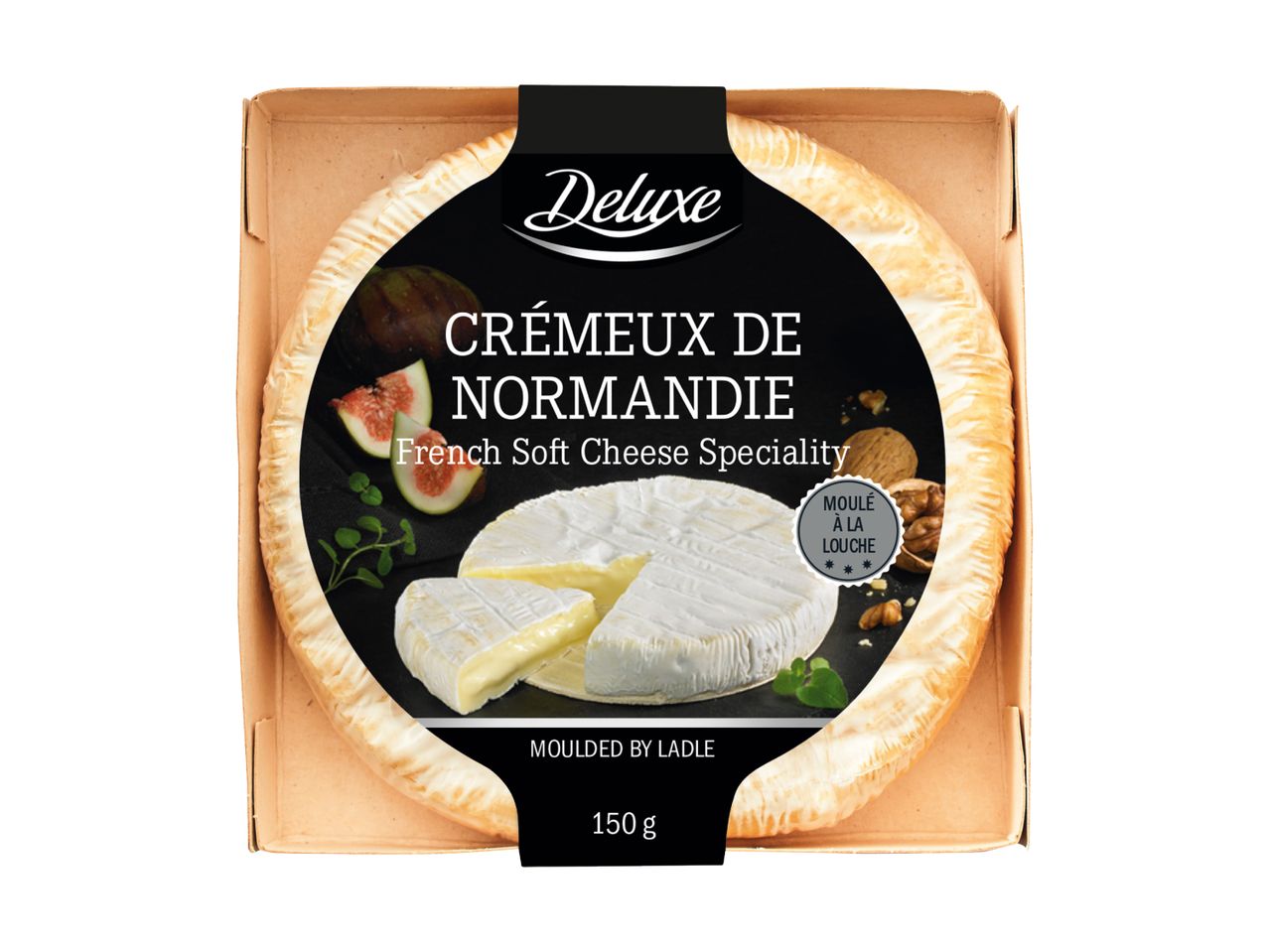 Délice Crémeux de Normandie Käse, weicher Kuhmilchkäse.
