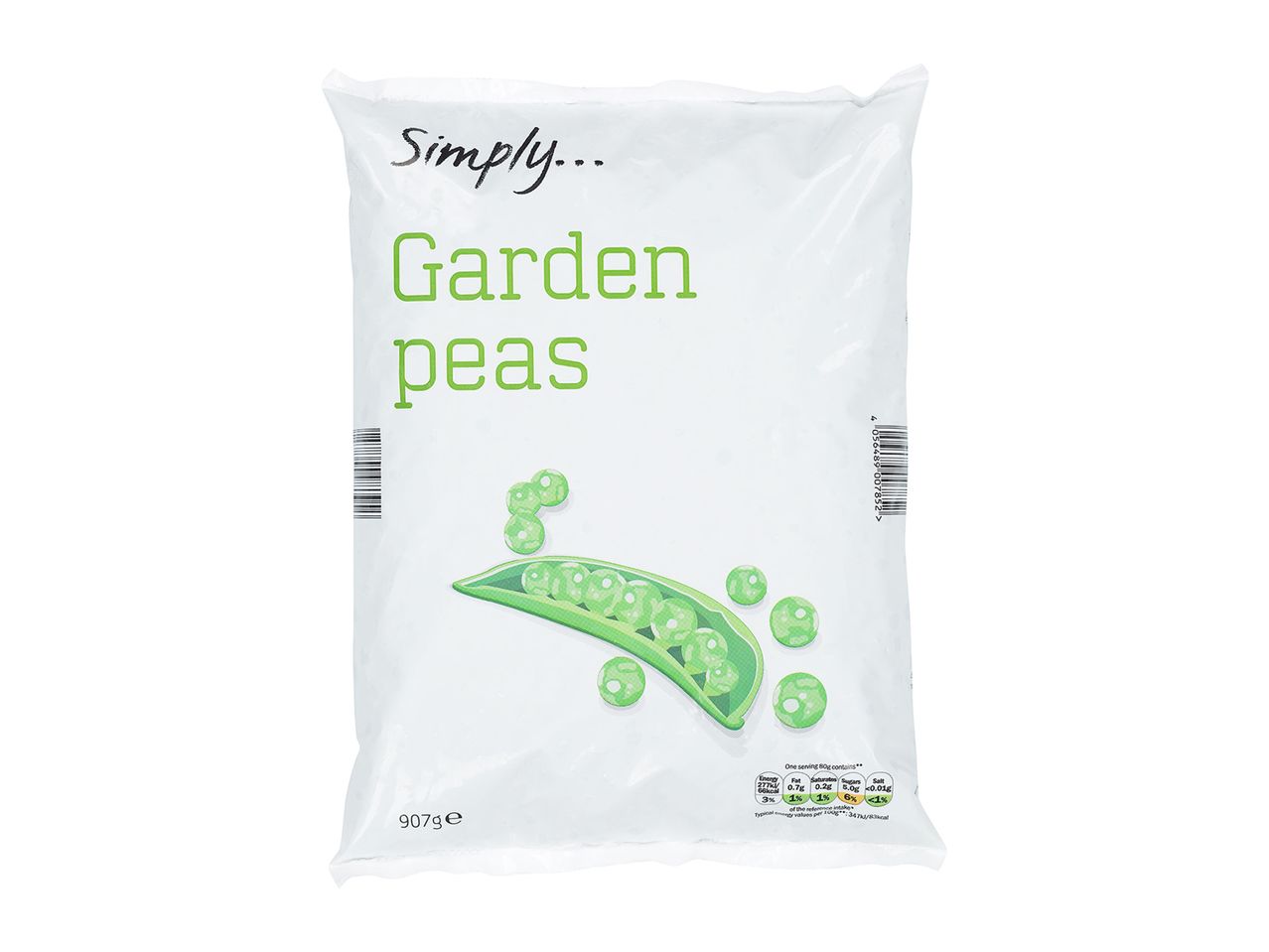 Go to full screen view: Simply Frozen Peas - Image 1