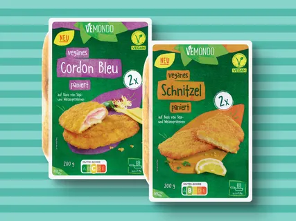Lidl-Eigenmarke für Vemondo die » Produkte vegane