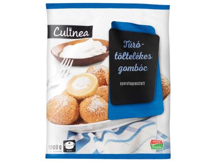 Túrótöltelékes gombóc