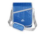 Bolsa tiracolo azul Crivit e bolsa adicional.