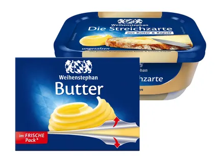 Weihenstephan Tafelbutter/Die Streichzarte ungesalzen