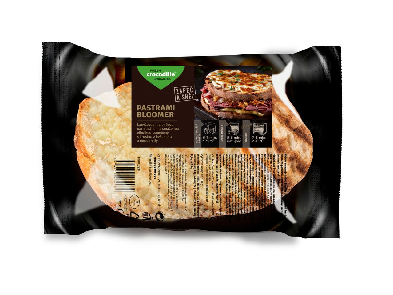 Crocodille Café Snack Bloomer Pastr