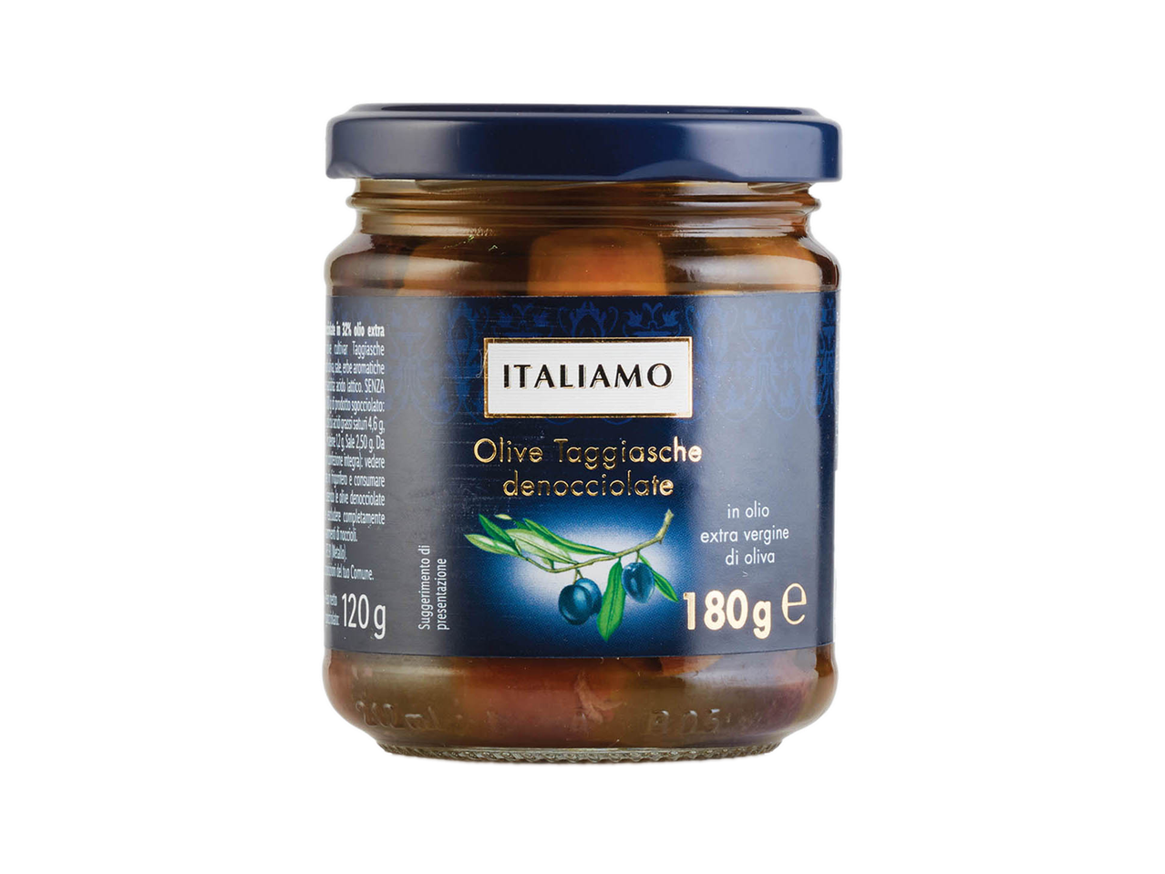 Olive taggiasche denocciolate