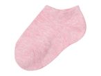 Single pink marl no-show sock with a low-cut design.