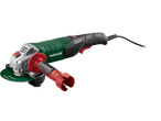 Parkside Performance® PWS 125 angle grinder with green cutting disc