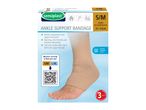 Sensoplast ankle support bandage with size and care information.