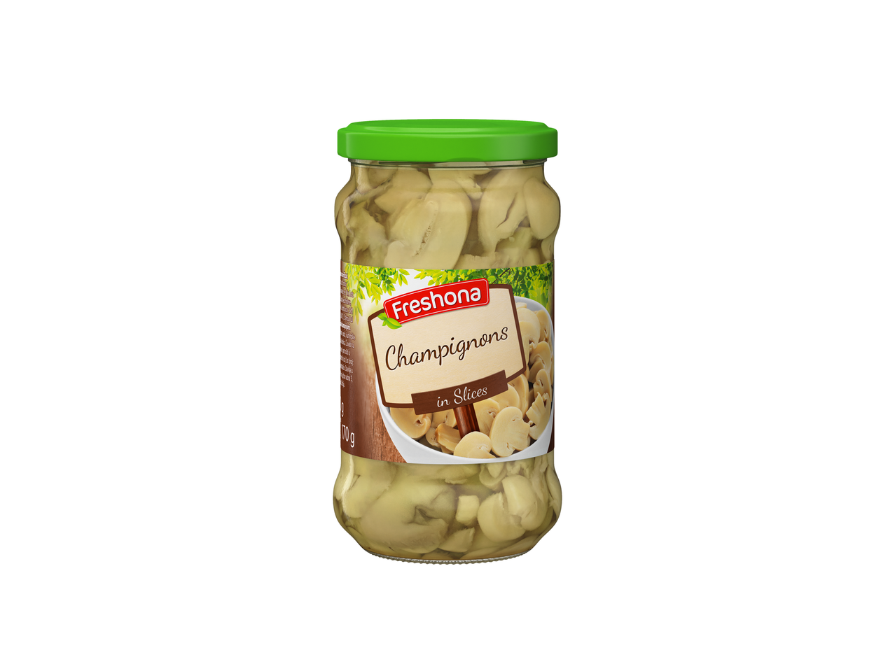 Freshona Ciuperci Champignon feliate în borcan