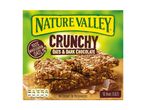 Nature Valley Crunchy Oats & Dark Chocolate bars packaging.