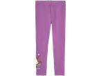 Purple leggings featuring Chip and Dale.