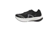 Crivit black running shoe with white sole and grey accents