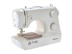 White SilverCrest sewing machine with fabric under the needle