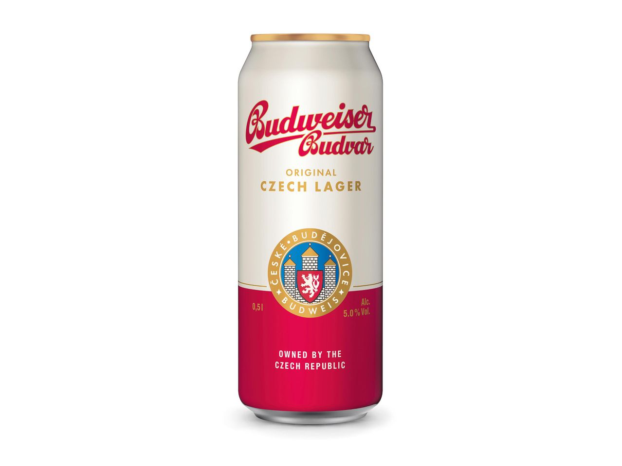 Egy doboz Budweiser sör.