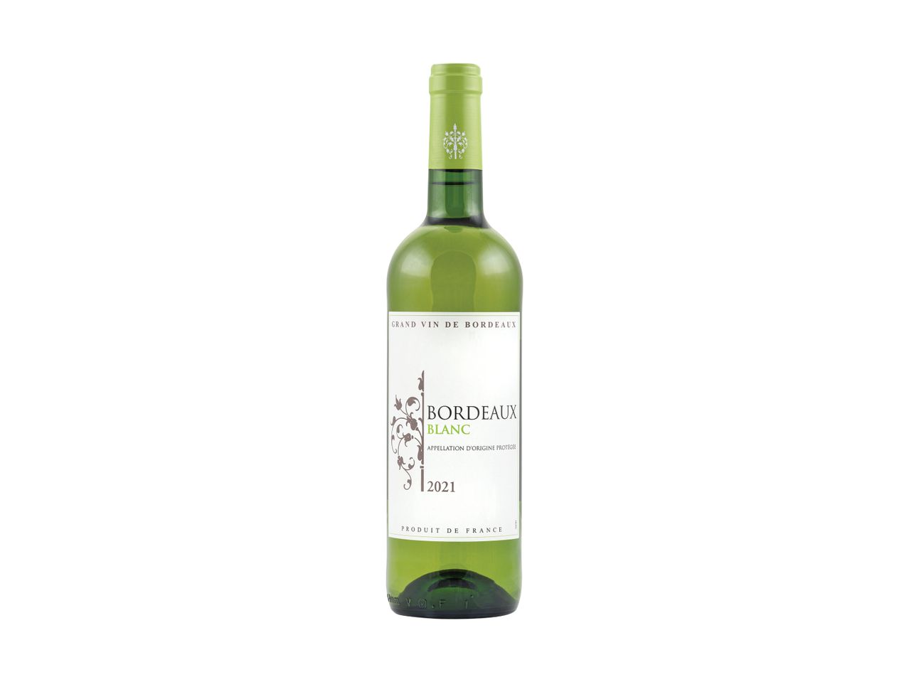 Bordeaux Blanc 2021 vyno butelis.
