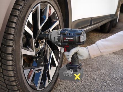 Prémium akkus ütvecsavarozó 1/2” (Lidl Plus)