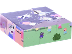 Peppa Pig puzle ar varoņiem kosmosā un dārzā