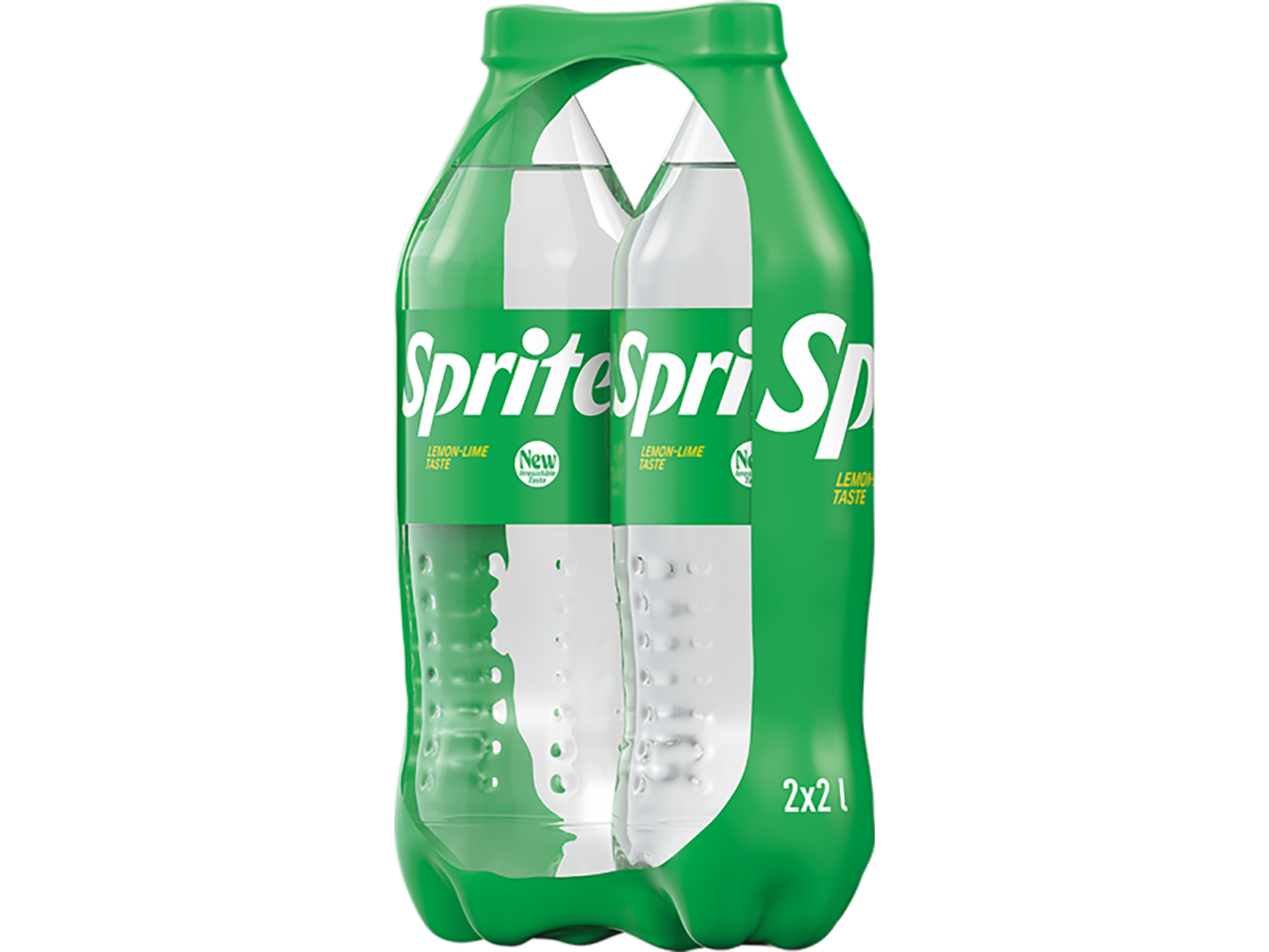 Sprite citrinų ir laimų gaivusis gėrimas, 2x2L butelių pakuotė