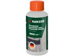 Una bottiglia di solvente per macchie d'olio Parkside da 250 ml per interni ed esterni.