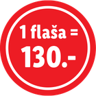 f 1 flasa = 130