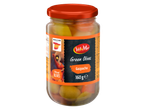 Borcan de măsline verzi fără sâmburi Sol&Mar cu aromă de gazpacho, 160g.