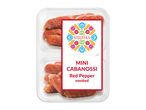 Lupita's Mini Cabanossi Red Pepper Smoked sausages in plastic packaging.