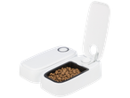 Comedouro automático para animais de estimação com tigela de comida.