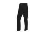 Schwarze Crivit Outdoor-Hose mit abnehmbaren Beinen auf schwarzem Hintergrund.