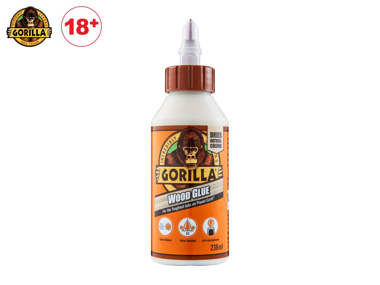 Gorilla Wood Glue 236ml