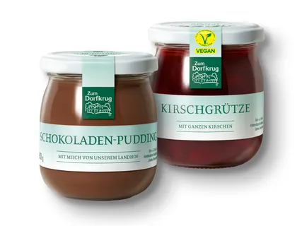 Zum Dorfkrug Pudding/Grütze