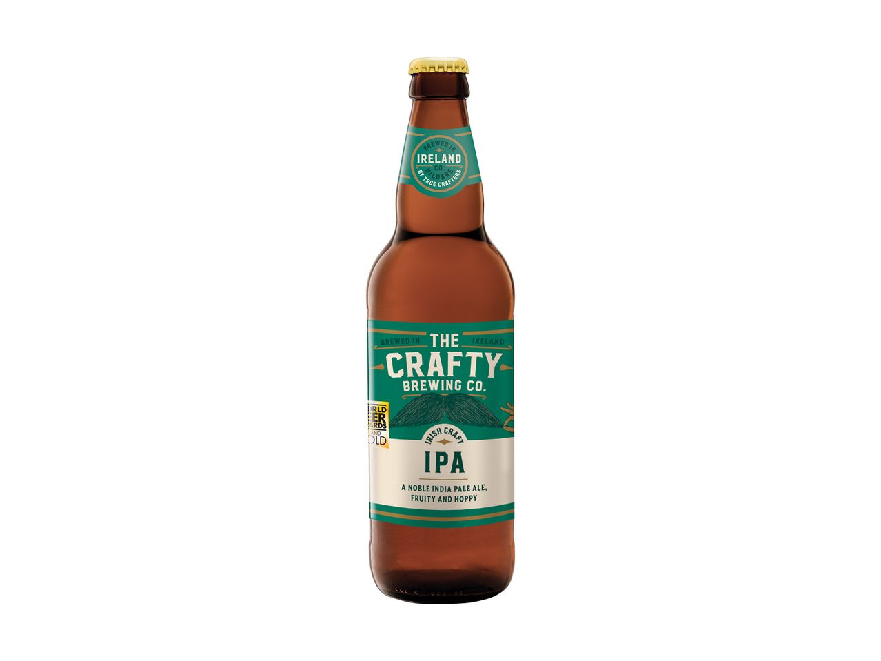 Μπουκάλι μπύρας The Crafty Brewing Co. IPA.