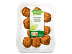 Vemondo plantaardige falafel (200g) in een plastic bakje.