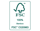 FSC C020963: 100% μπαμπού