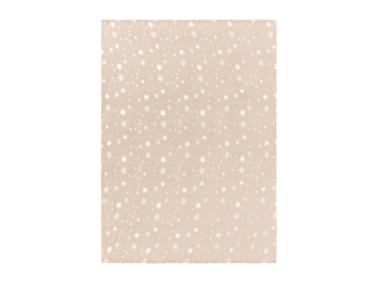 Livarno Home Beige Glow In The Dark Blanket