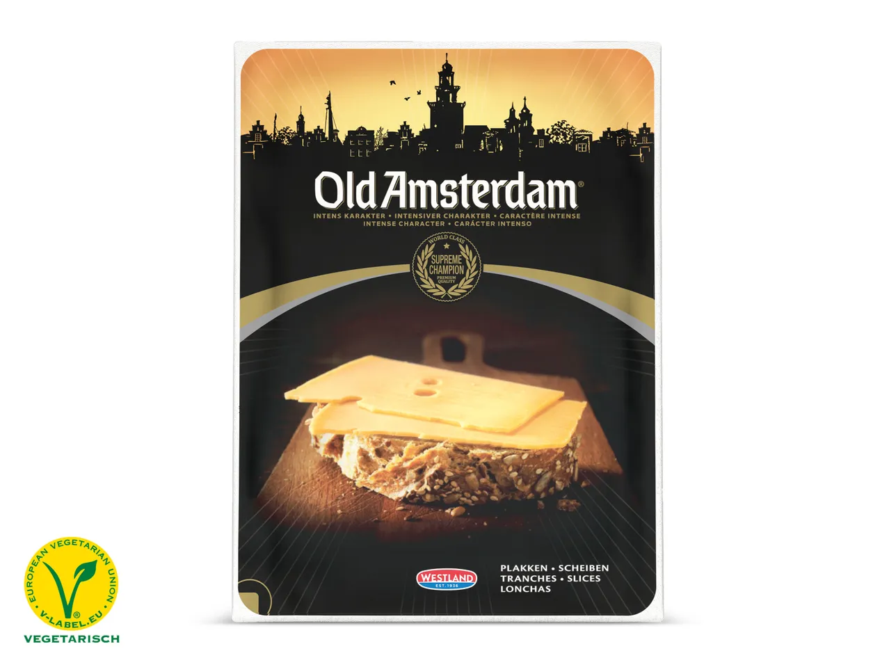 Ga naar volledige schermweergave: Old Amsterdam plakken - afbeelding 1
