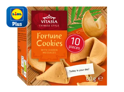 Vitasia Fortune Cookies 60g £1.49 In store from 22.05