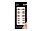 Cute Beauty self-adhesive face jewels in assorted colors.