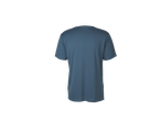 T-shirt desportiva masculina CRIVIT, vista traseira, em azul escuro
