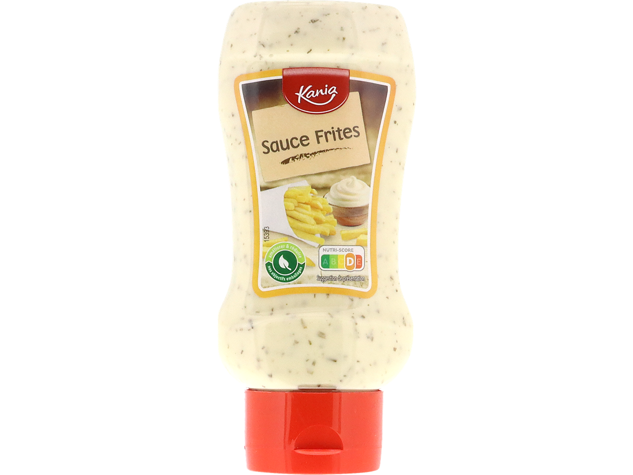 Kania Sauce Frites en bouteille avec Nutri-Score A