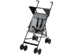 Bebe Confort lightweight stroller: gray, foldable.