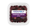 Barquette de 380g d'olives Kalamon dénoyautées, produit grec original.