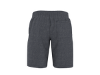 Bermudas masculinas ESMARA MEN cinzentas com bolso traseiro, vista traseira.