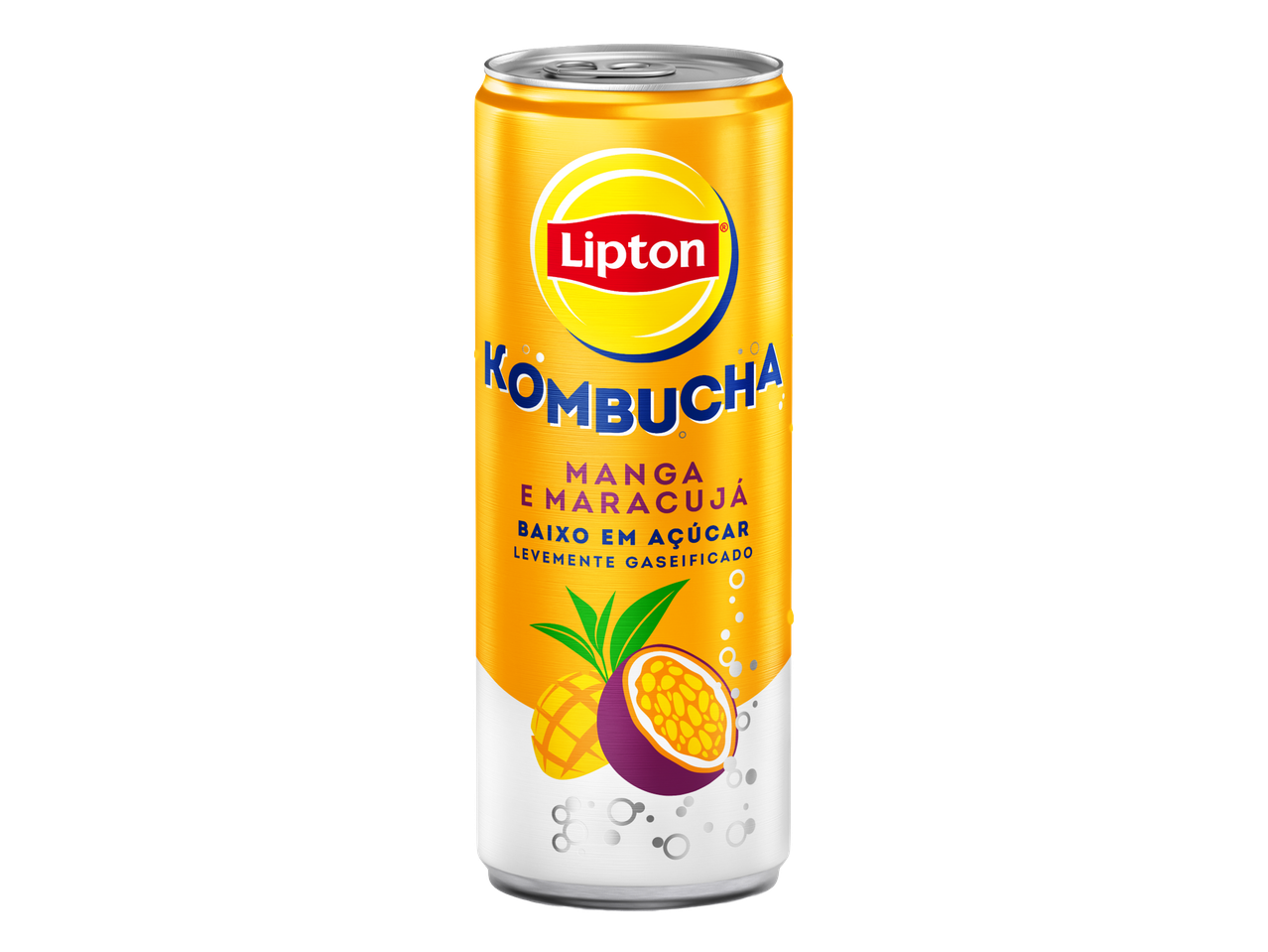 Kombucha Manga e Maracujá